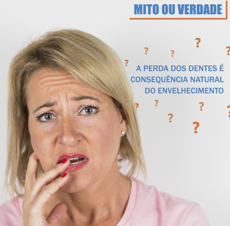 É natural ocorrer a perda dos dentes?