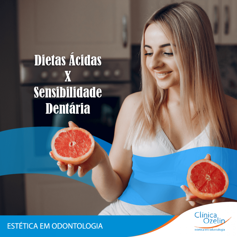 Dietas ácidas X Sensibilidade Dentária